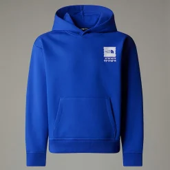 Dzieci The North Face Chłopięca Bluza O Kroju Oversize Z Kapturem I Grafiką Coordinates