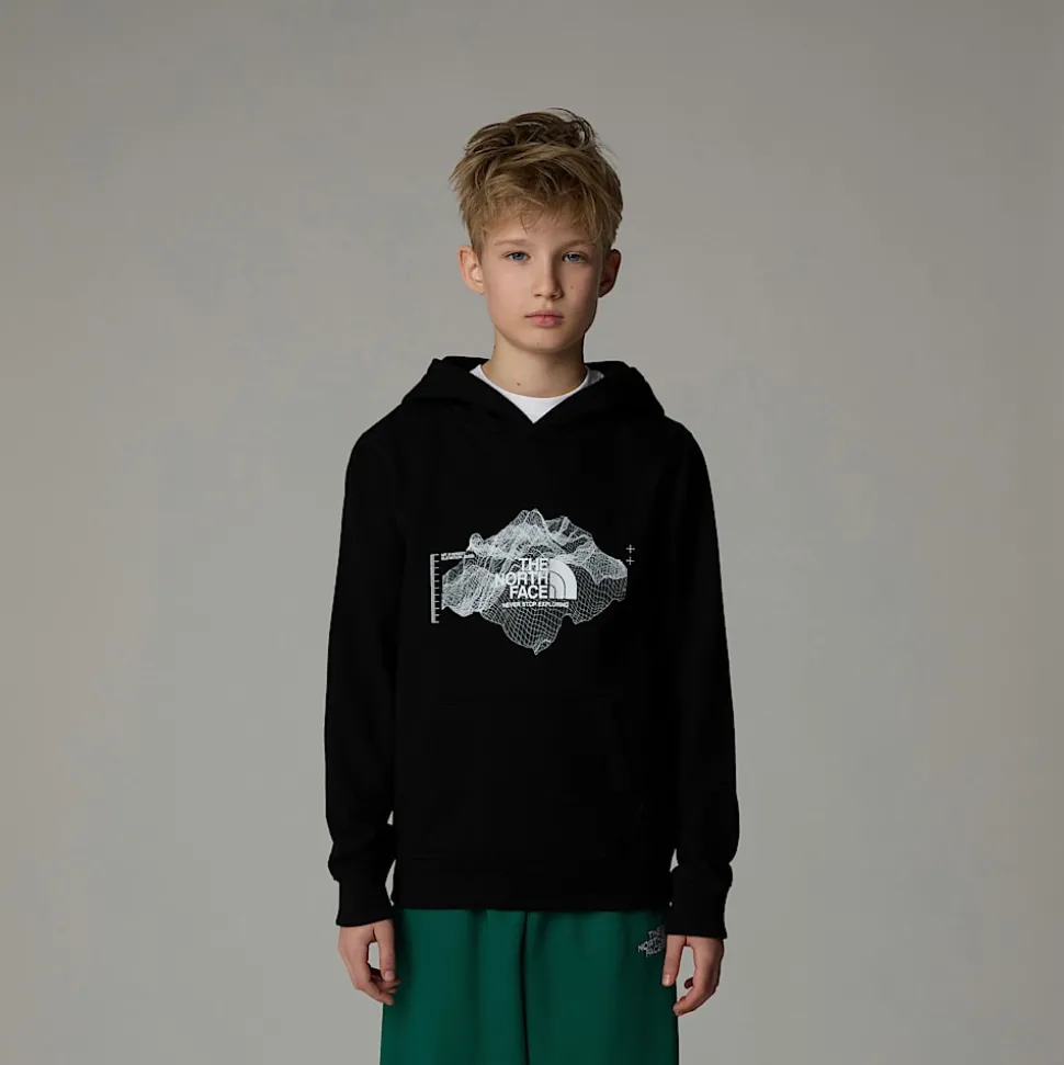 Dzieci The North Face Chłopięca Bluza Z Kapturem Topographic