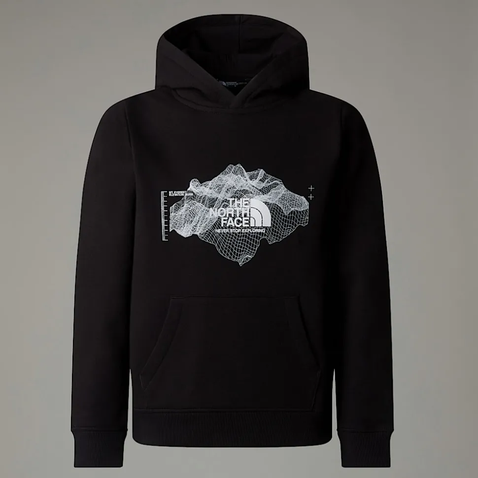 Dzieci The North Face Chłopięca Bluza Z Kapturem Topographic