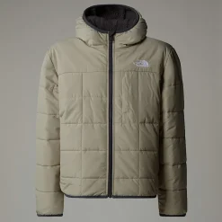 Dzieci The North Face Chłopięca Dwustronna Kurtka Z Kapturem I Zamkiem Na Całej Długości Shasta