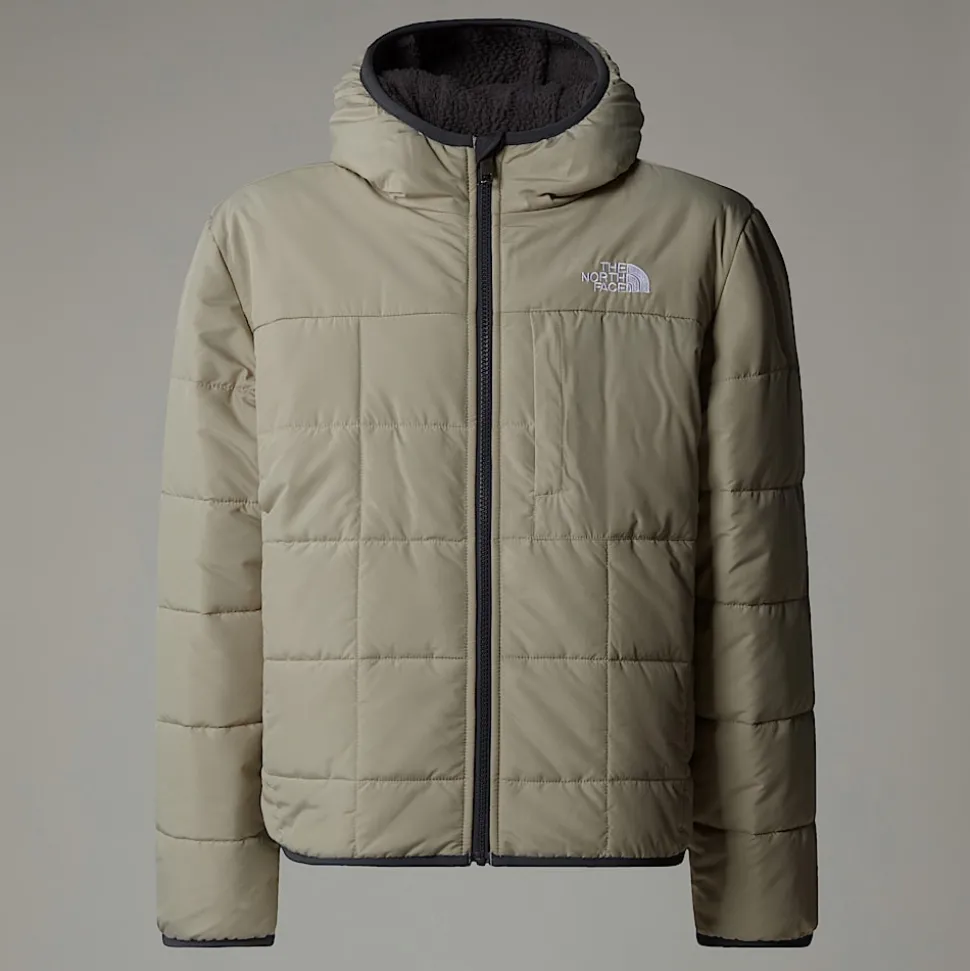 Dzieci The North Face Chłopięca Dwustronna Kurtka Z Kapturem I Zamkiem Na Całej Długości Shasta