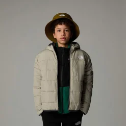 Dzieci The North Face Chłopięca Dwustronna Kurtka Z Kapturem I Zamkiem Na Całej Długości Shasta