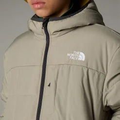 Dzieci The North Face Chłopięca Dwustronna Kurtka Z Kapturem I Zamkiem Na Całej Długości Shasta