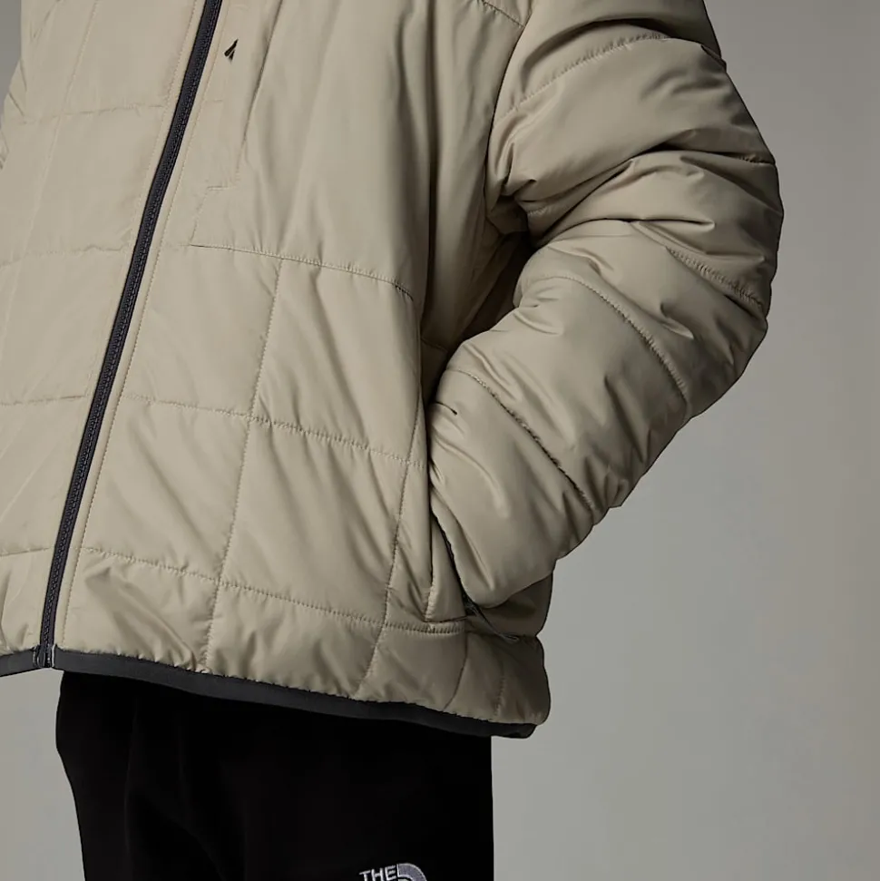 Dzieci The North Face Chłopięca Dwustronna Kurtka Z Kapturem I Zamkiem Na Całej Długości Shasta
