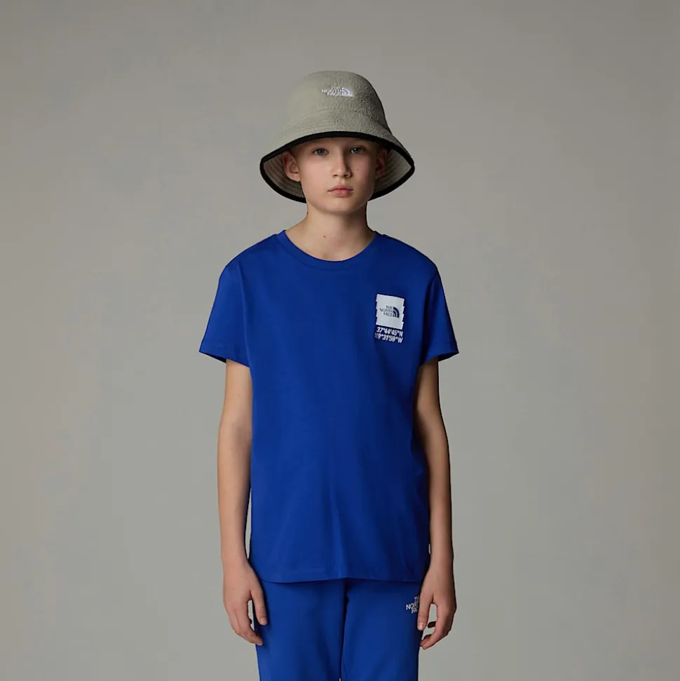 Dzieci The North Face Chłopięcy T-shirt Z Grafiką Coordinates