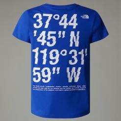Dzieci The North Face Chłopięcy T-shirt Z Grafiką Coordinates