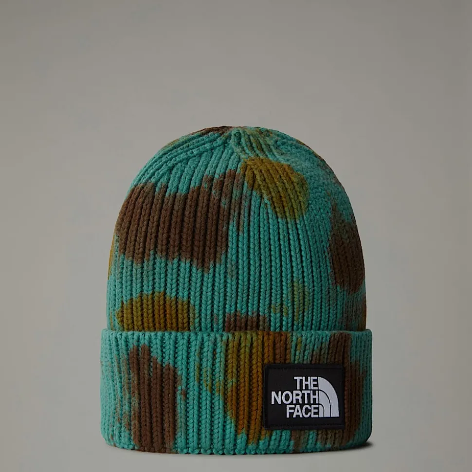 The North Face Czapka Beanie Tie-dye Z Prostokątnym Logo