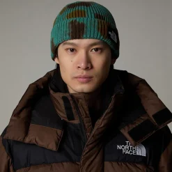 The North Face Czapka Beanie Tie-dye Z Prostokątnym Logo