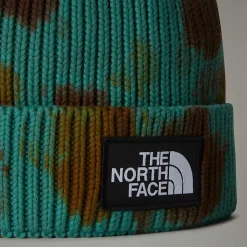 The North Face Czapka Beanie Tie-dye Z Prostokątnym Logo