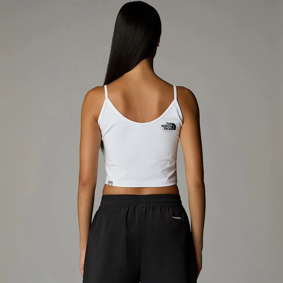 The North Face Damska Koszulka Bez Rękawów O Skróconym Kroju