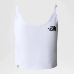 The North Face Damska Koszulka Bez Rękawów O Skróconym Kroju