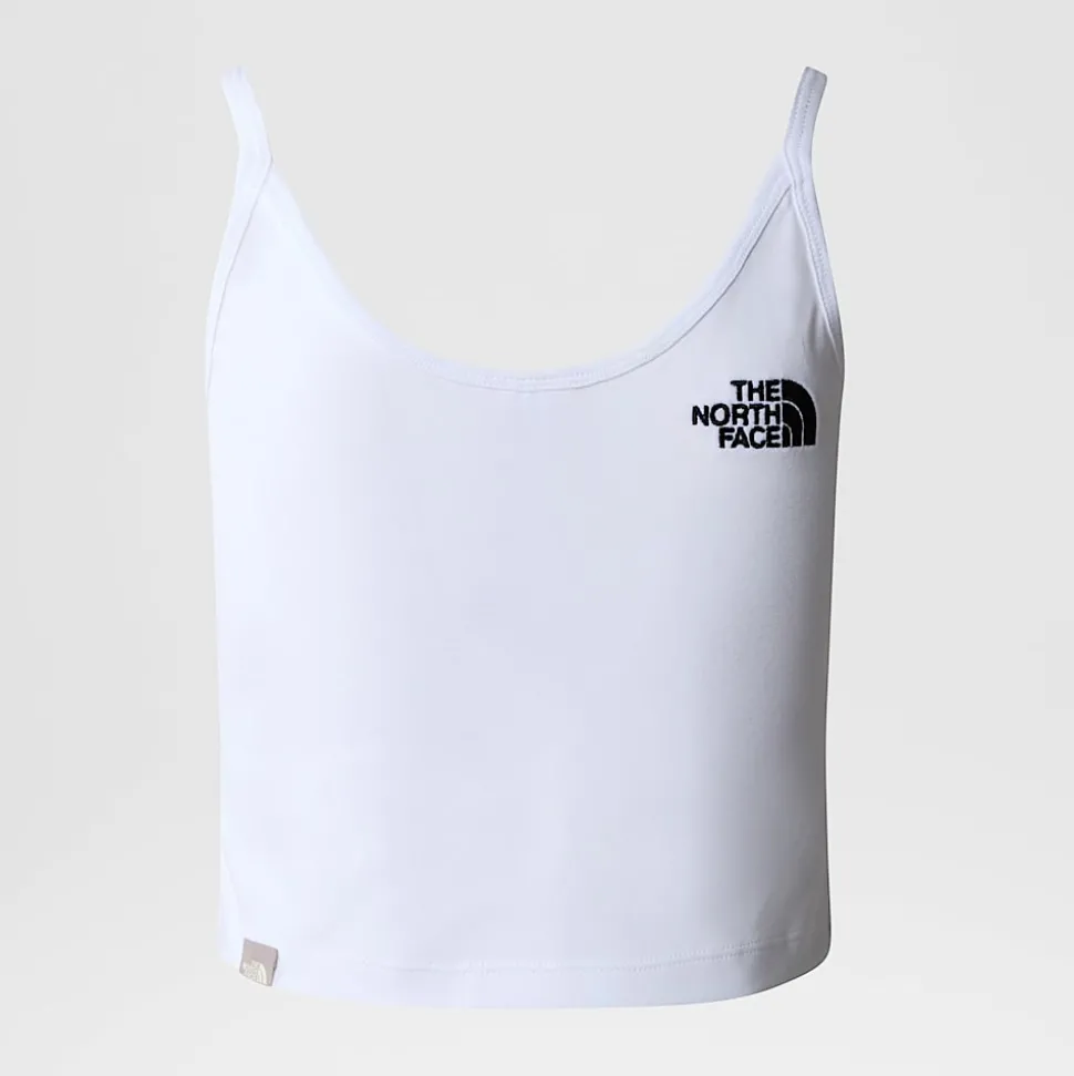 The North Face Damska Koszulka Bez Rękawów O Skróconym Kroju