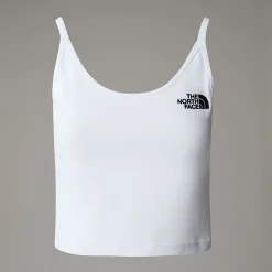 The North Face Damska Koszulka Bez Rękawów O Skróconym Kroju