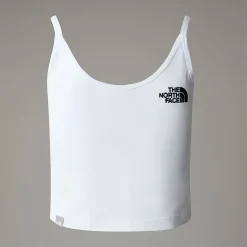 The North Face Damska Koszulka Bez Rękawów O Skróconym Kroju