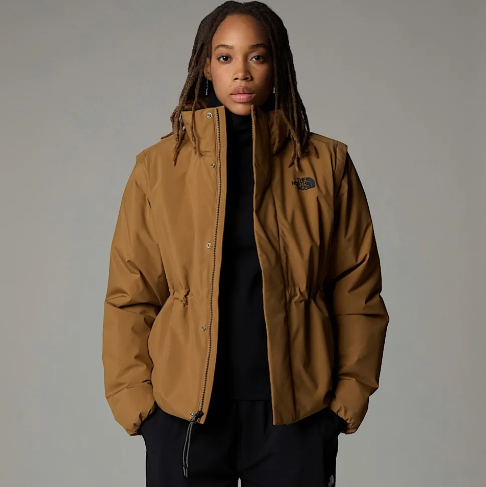 The North Face Damska Ocieplana Przekształcalna Kurtka 2 W 1