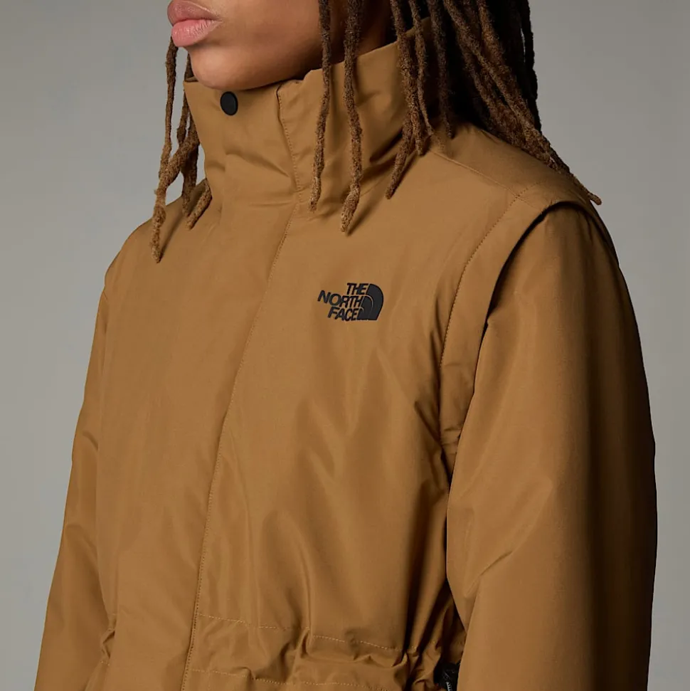 The North Face Damska Ocieplana Przekształcalna Kurtka 2 W 1