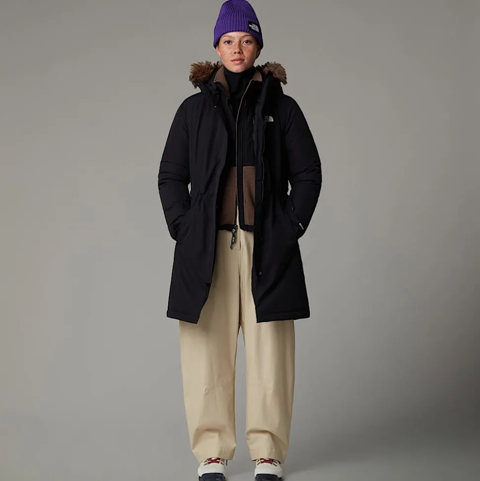 The North Face Damska Parka Z Materiałów Z Recyklingu Zaneck