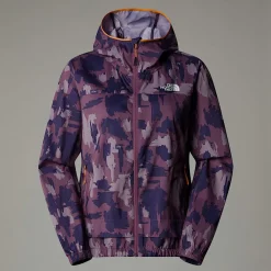 The North Face Damska Wiatroodporna Kurtka Dresowa Z Nadrukiem Mountain Athletics