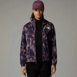 The North Face Damska Wiatroodporna Kurtka Dresowa Z Nadrukiem Mountain Athletics