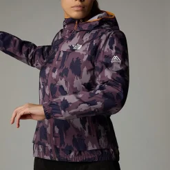 The North Face Damska Wiatroodporna Kurtka Dresowa Z Nadrukiem Mountain Athletics