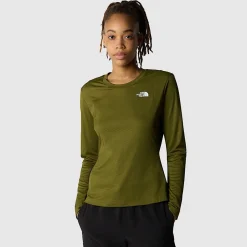 The North Face Damski Pakowalny T-shirt Z Długim Rękawem LIGHTRANGE™