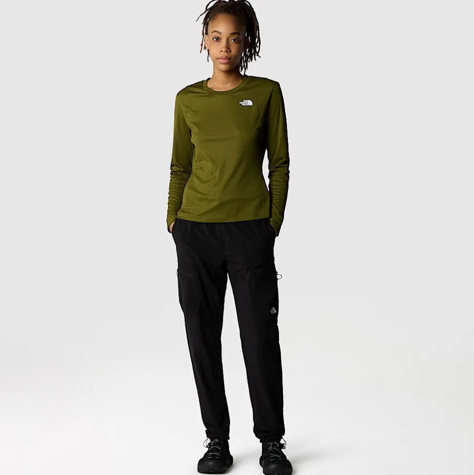 The North Face Damski Pakowalny T-shirt Z Długim Rękawem LIGHTRANGE™