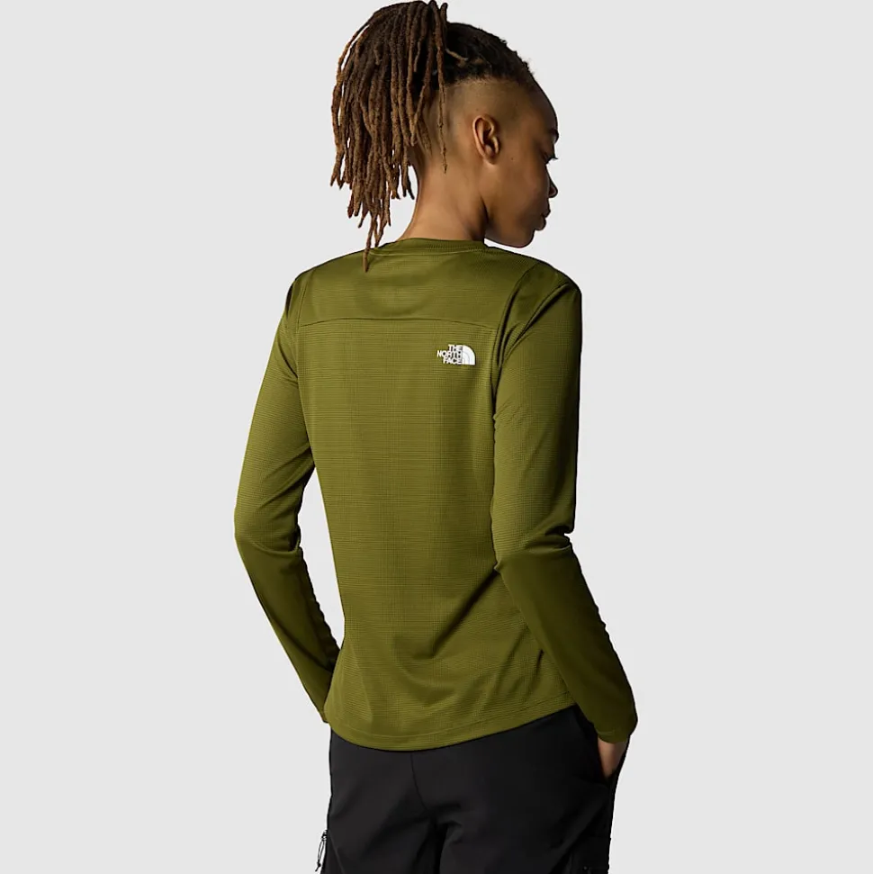 The North Face Damski Pakowalny T-shirt Z Długim Rękawem LIGHTRANGE™