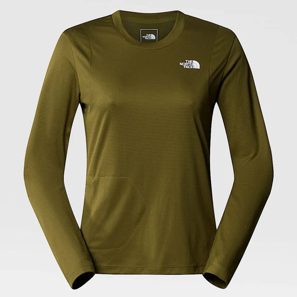The North Face Damski Pakowalny T-shirt Z Długim Rękawem LIGHTRANGE™