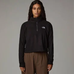The North Face Damski Polar O Skróconym Kroju Z Zamkiem Błyskawicznym O Długości 1/4 100 Glacier