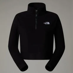 The North Face Damski Polar O Skróconym Kroju Z Zamkiem Błyskawicznym O Długości 1/4 100 Glacier