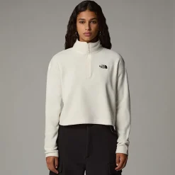 The North Face Damski Polar O Skróconym Kroju Z Zamkiem Błyskawicznym O Długości 1/4 100 Glacier