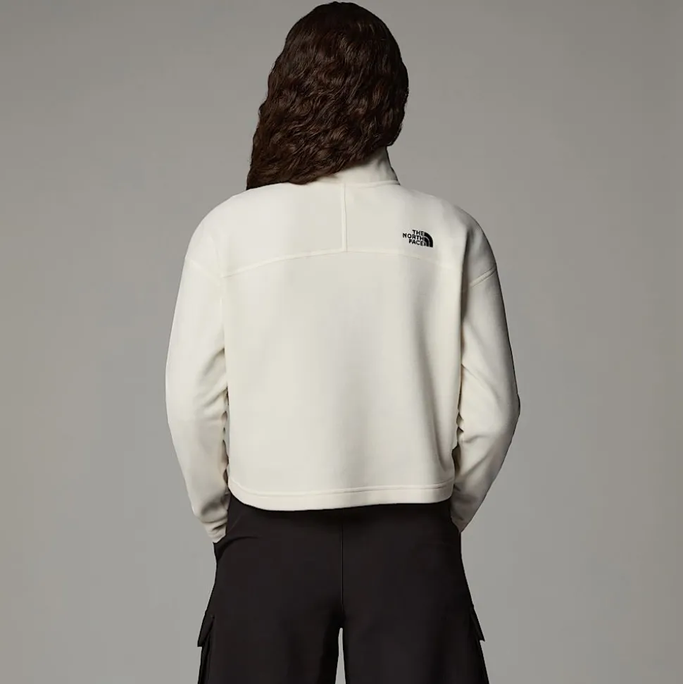 The North Face Damski Polar O Skróconym Kroju Z Zamkiem Błyskawicznym O Długości 1/4 100 Glacier