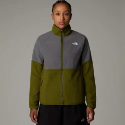 The North Face Damski Polar O Wysokiej Gramaturze Z Zamkiem Na Całej Długości Glacier