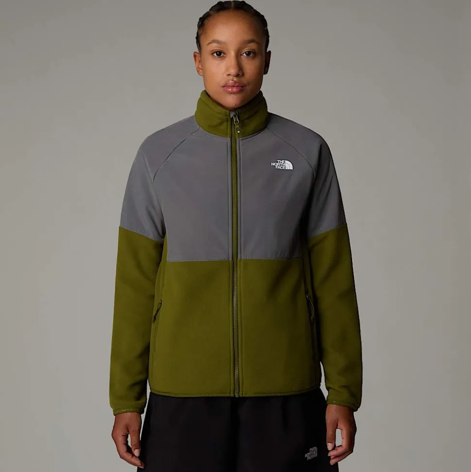 The North Face Damski Polar O Wysokiej Gramaturze Z Zamkiem Na Całej Długości Glacier