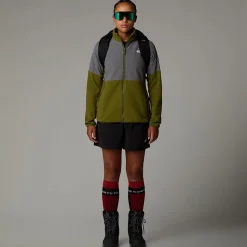 The North Face Damski Polar O Wysokiej Gramaturze Z Zamkiem Na Całej Długości Glacier