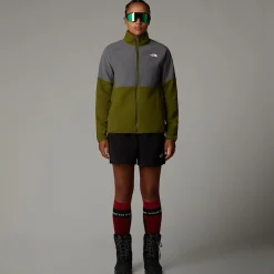 The North Face Damski Polar O Wysokiej Gramaturze Z Zamkiem Na Całej Długości Glacier