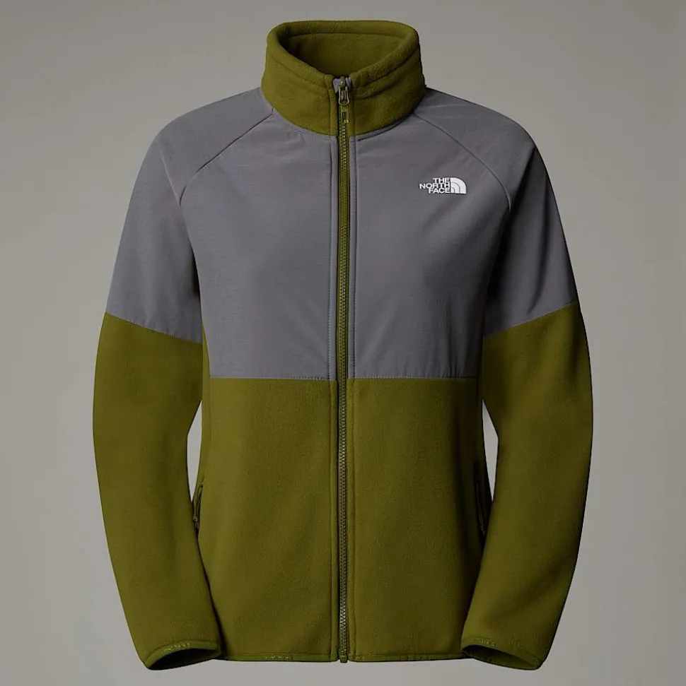 The North Face Damski Polar O Wysokiej Gramaturze Z Zamkiem Na Całej Długości Glacier