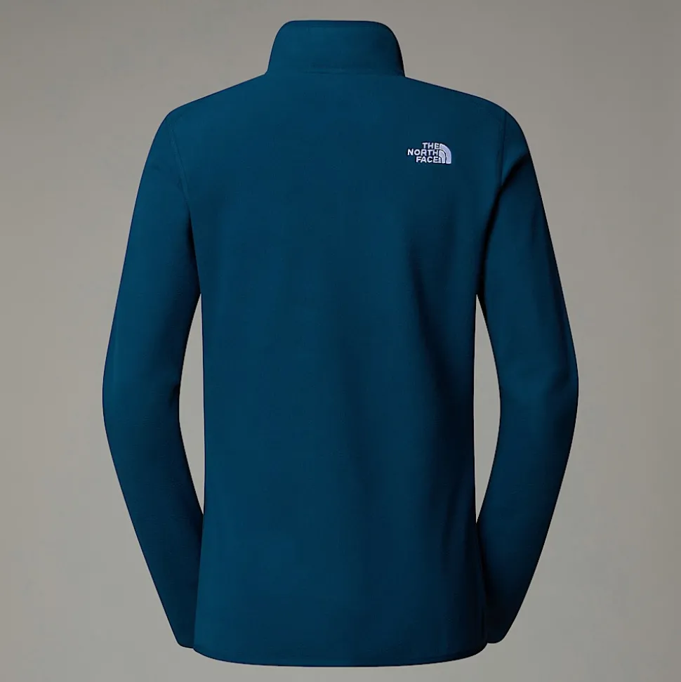 The North Face Damski Polar Z Zamkiem Błyskawicznym O Długości 1/4 100 Glacier