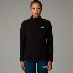 The North Face Damski Polar Z Zamkiem Błyskawicznym O Długości 1/4 100 Glacier