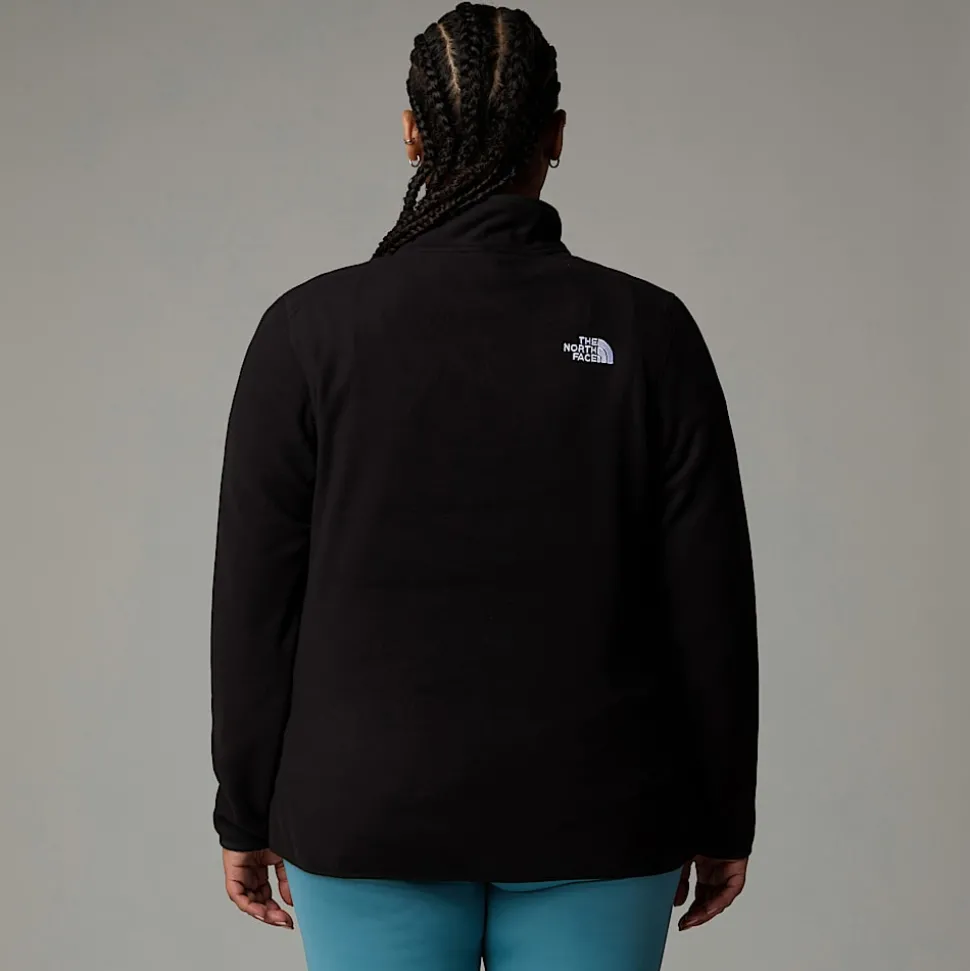 The North Face Damski Polar Z Zamkiem Błyskawicznym O Długości 1/4 100 Glacier Plus Size