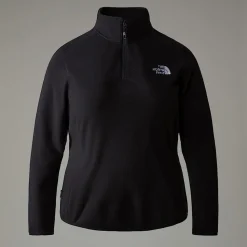 The North Face Damski Polar Z Zamkiem Błyskawicznym O Długości 1/4 100 Glacier Plus Size