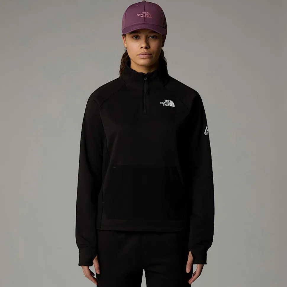 The North Face Damski Polar Z Zamkiem Błyskawicznym O Długości 1/4 Mountain Athletics