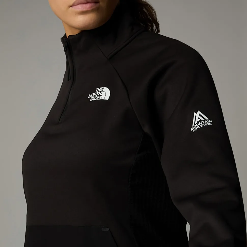 The North Face Damski Polar Z Zamkiem Błyskawicznym O Długości 1/4 Mountain Athletics