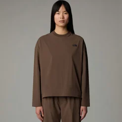 The North Face Damski Tkany T-shirt Z Długim Rękawem