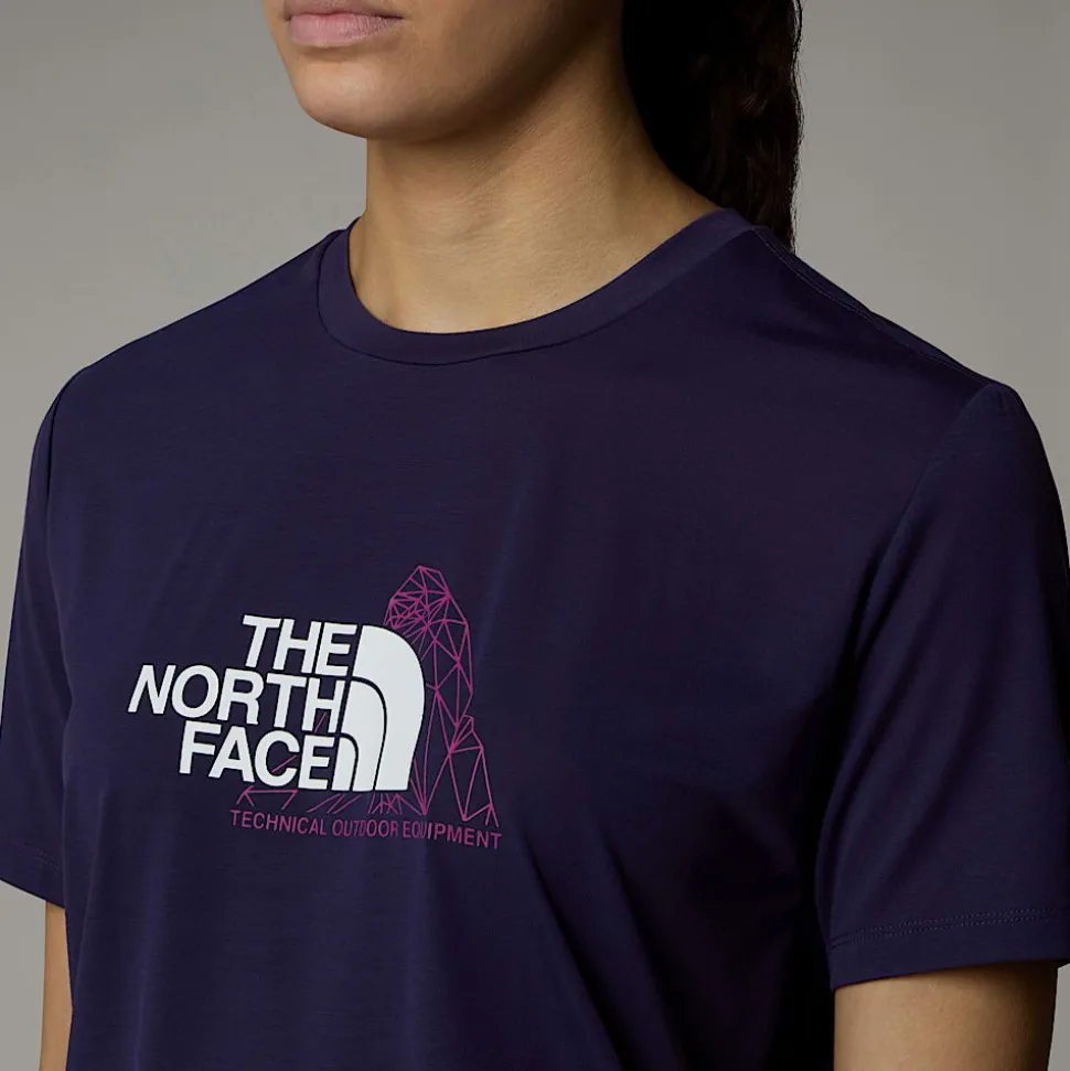 The North Face Damski T-shirt Foundation Mountain
