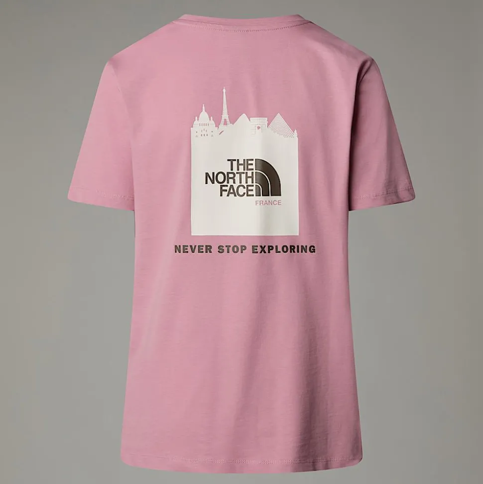 The North Face Damski T-shirt France Redbox