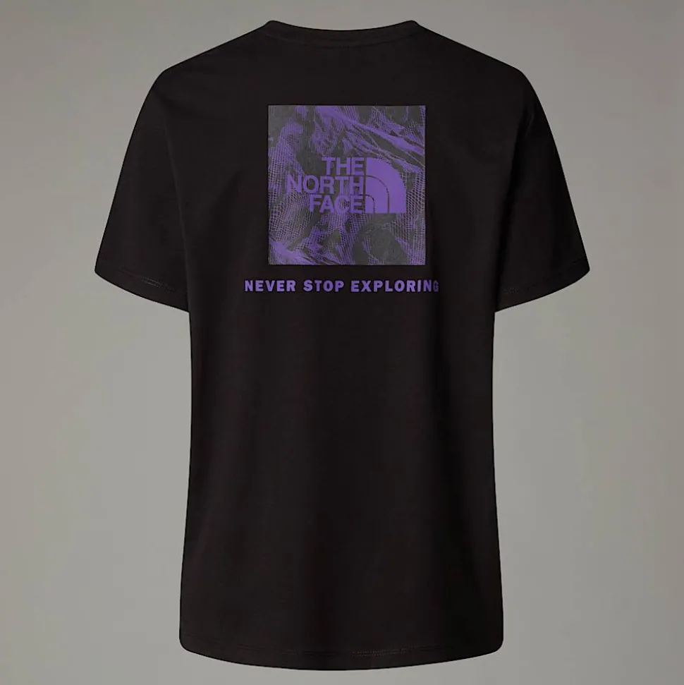 The North Face Damski T-shirt O Luźnym Kroju Z Grafiką Redbox