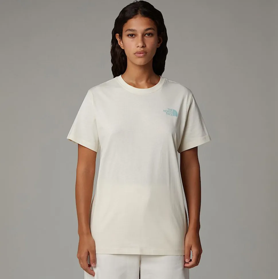 The North Face Damski T-shirt O Luźnym Kroju Z Grafiką Redbox