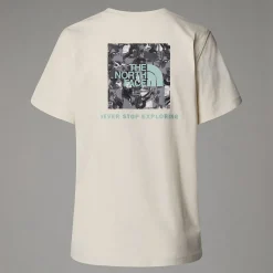 The North Face Damski T-shirt O Luźnym Kroju Z Grafiką Redbox