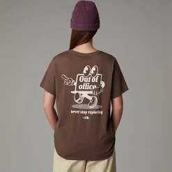 The North Face Damski T-shirt O Luźnym Kroju Cartoon